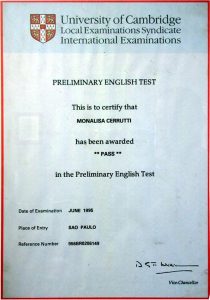 English Preliminary English Test